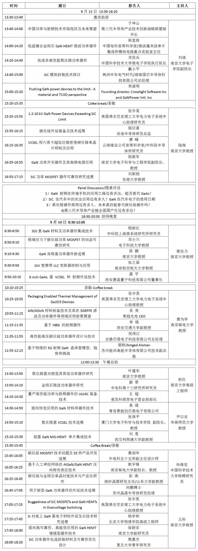 點(diǎn)擊打開(kāi)原圖 會(huì)議日程